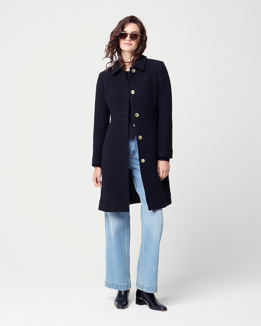 Wool-blend lady day coat | J.Crew Factory