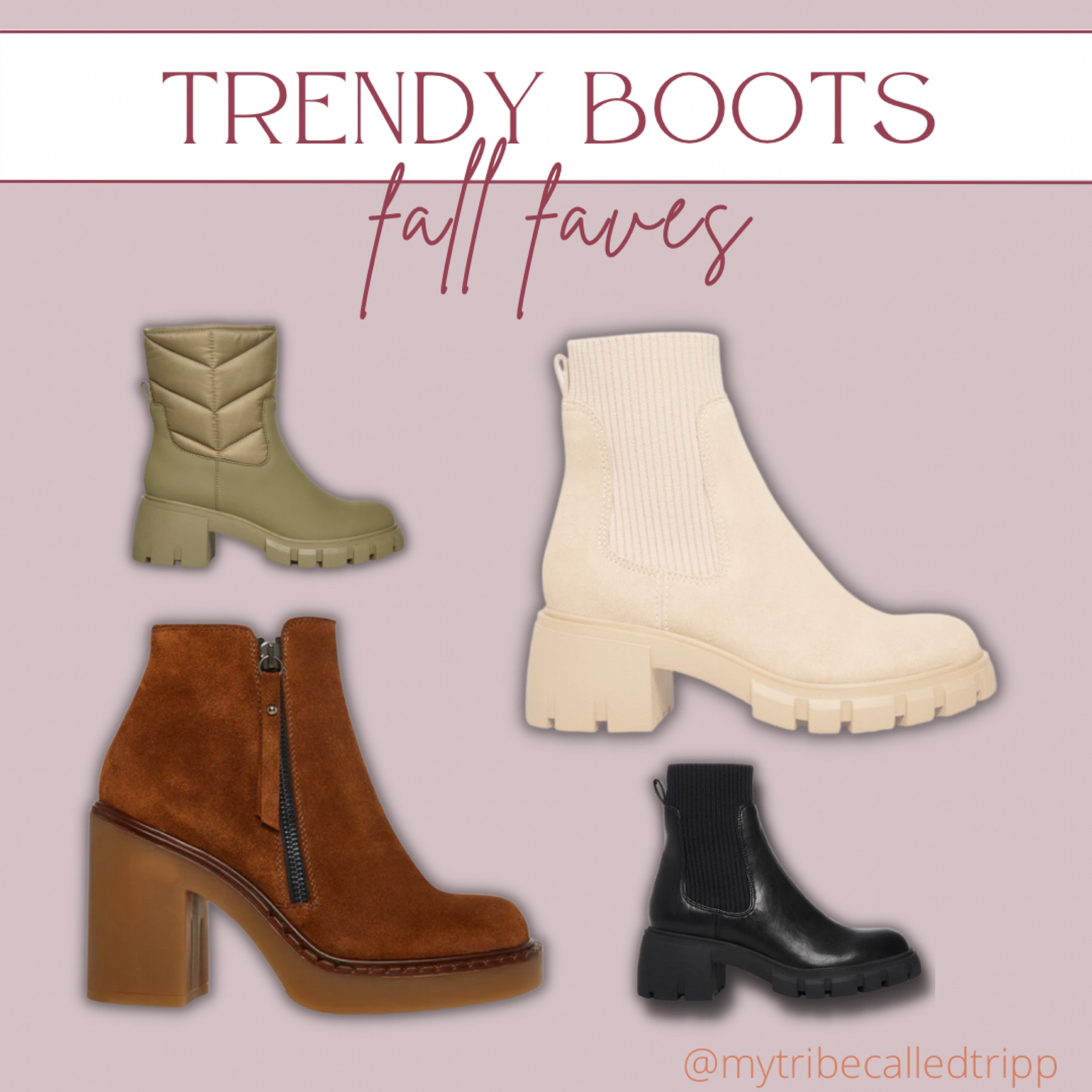 Fall Boots / Fall shoes / fall outfit inspo / fall booties / suede boots / green boots / heeled boots / trending boots / trendy boots / fall fashion 

#LTKSeasonal #LTKshoecrush #LTKunder100