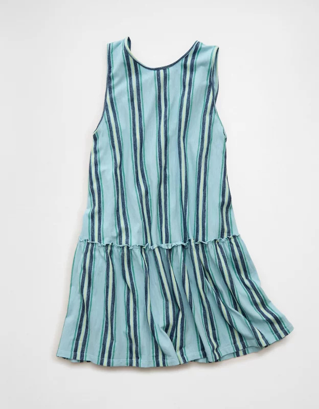 AE Sunchaser Tie-Back Mini Dress | American Eagle Outfitters (US & CA)