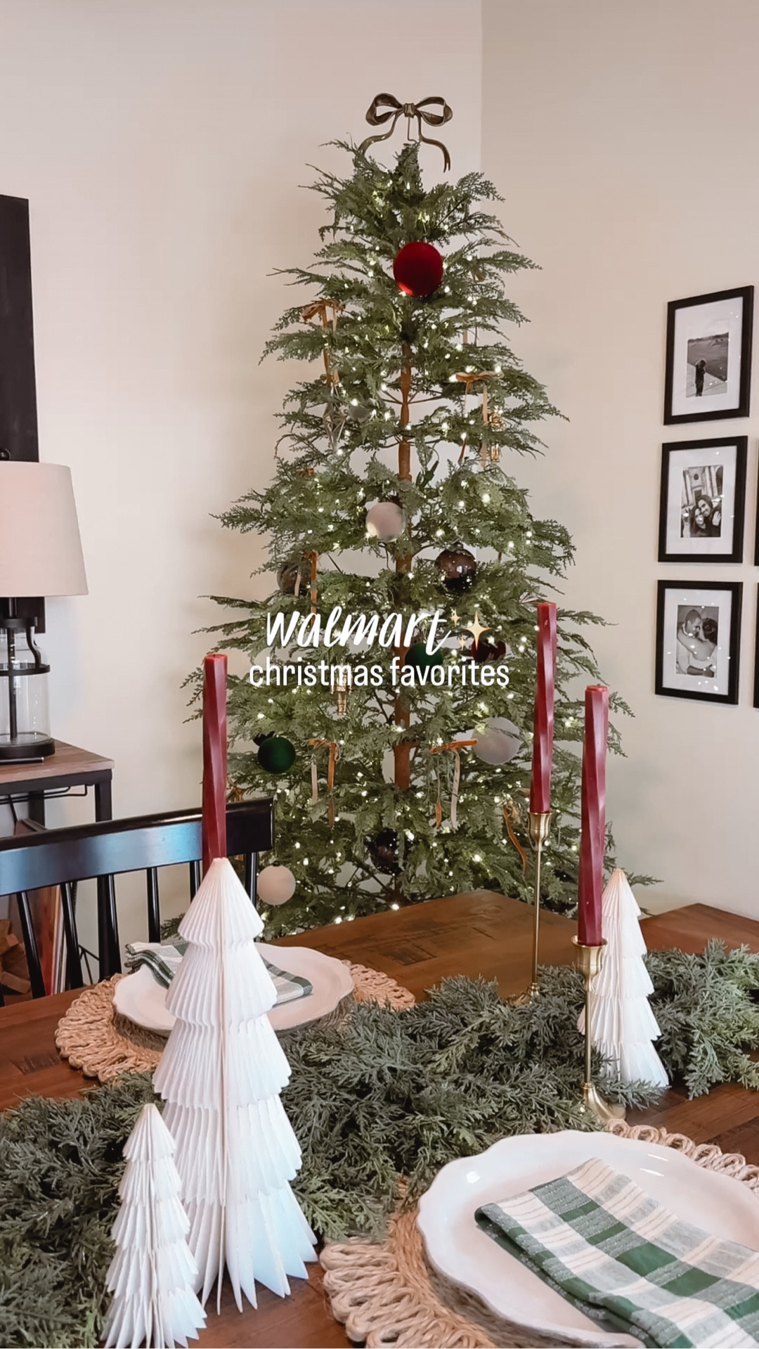 Walmart is coming through with the Christmas finds this year 🤎🎄

The pre-lit cedar trees, brown glass ornament, black metal deer, and cedar picks all feel so timeless and cozy — simple pieces that make the whole home feel festive.

I love decorating with neutral, warm Christmas textures, and these finds fit in perfectly with everything I already own. ✨

#LTKHoliday #LTKSeasonal #LTKCyberWeek