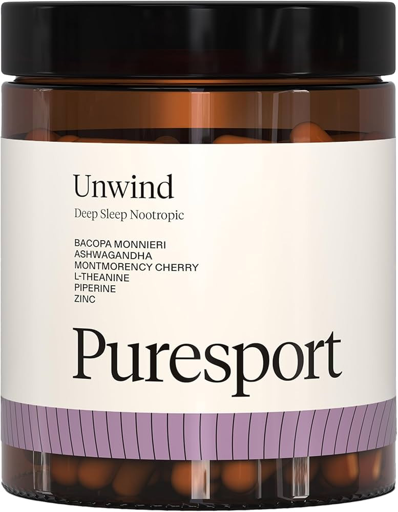 Puresport Unwind Deep Sleep Nootropic Sleep Supplement (60 Capsules) | Powerful Natural Ingredien... | Amazon (UK)