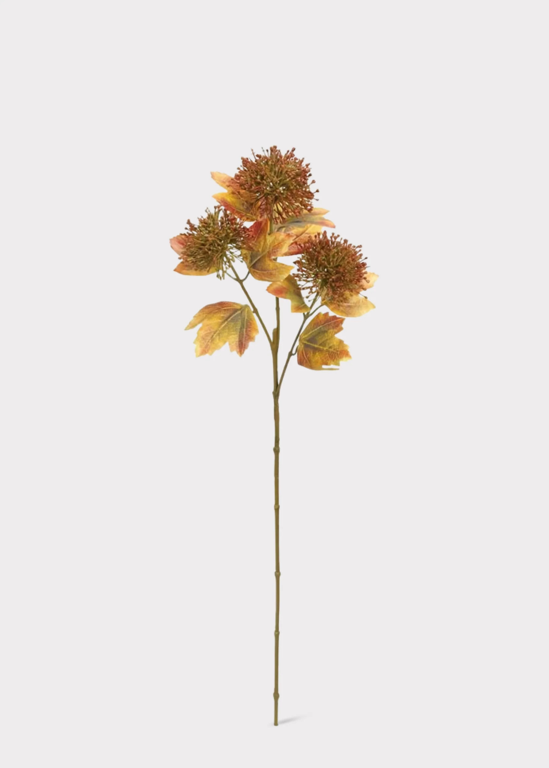 Brick Brown Thistle Wildflowers | Lifelike Fake Fall Flowers | Afloral | Afloral