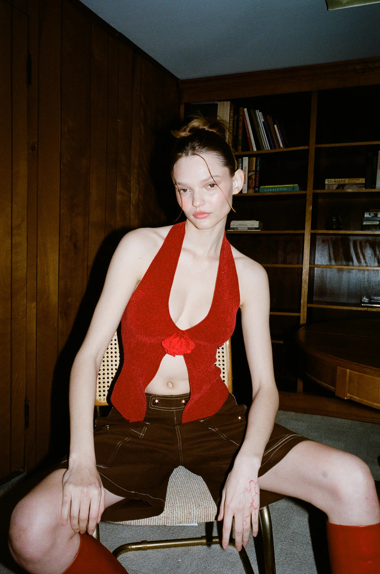 ROSE TOP | RED | With Jean (ANZ)