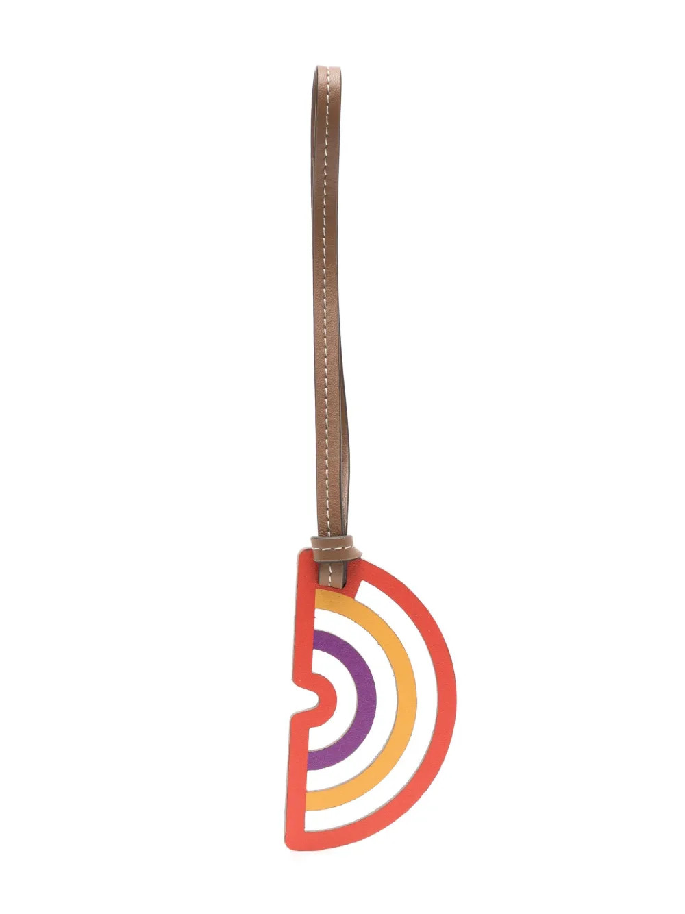 Stella McCartney Rainbow logo-print Keyring - Farfetch | Farfetch Global