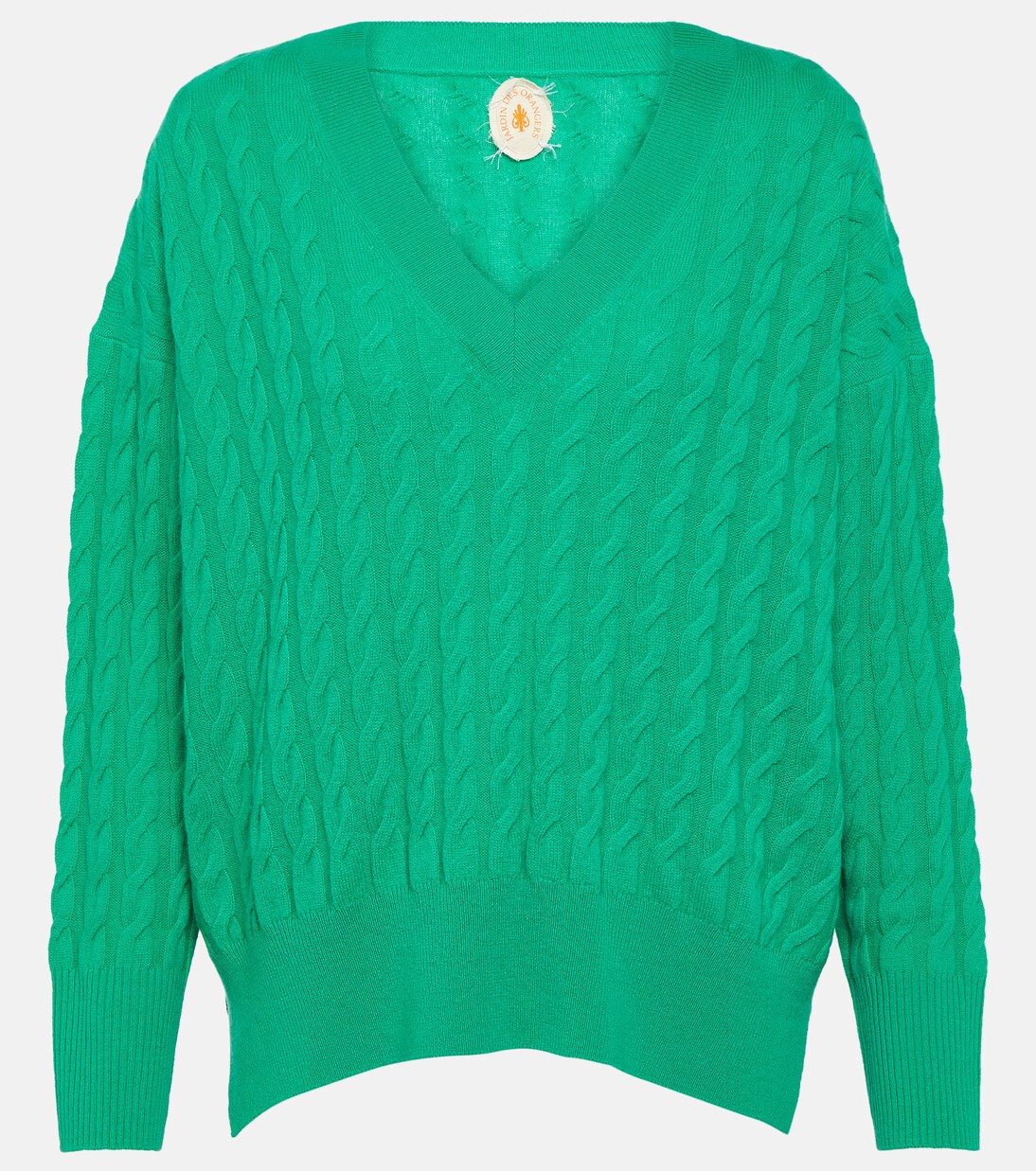 Cable-knit wool and cashmere sweater | Mytheresa (US/CA)