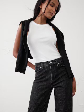 High-Rise Straight Jean | Banana Republic Factory | Banana Republic Factory