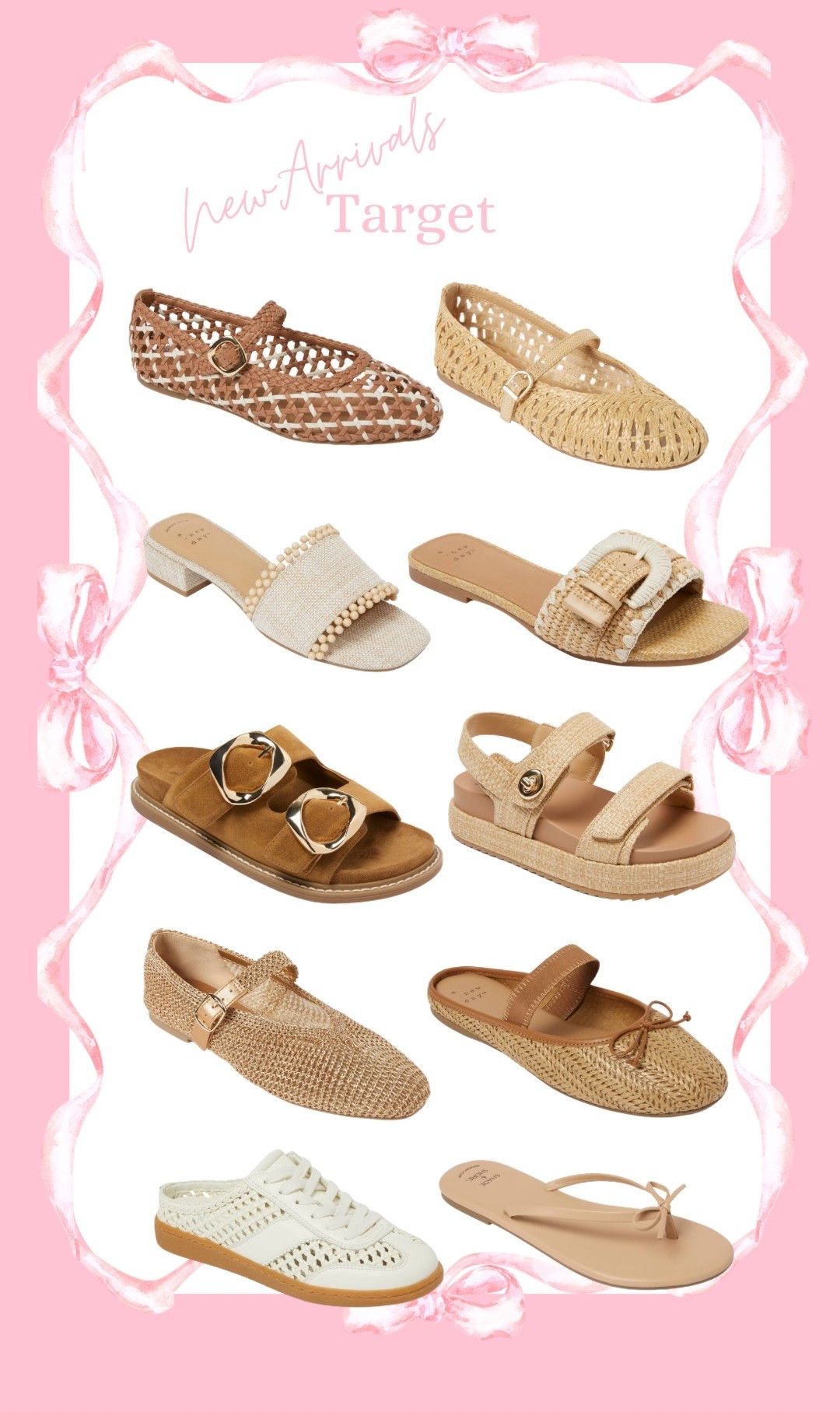 Target shoes, target new arrivals, raffia flats

#LTKgrwm #LTKootd