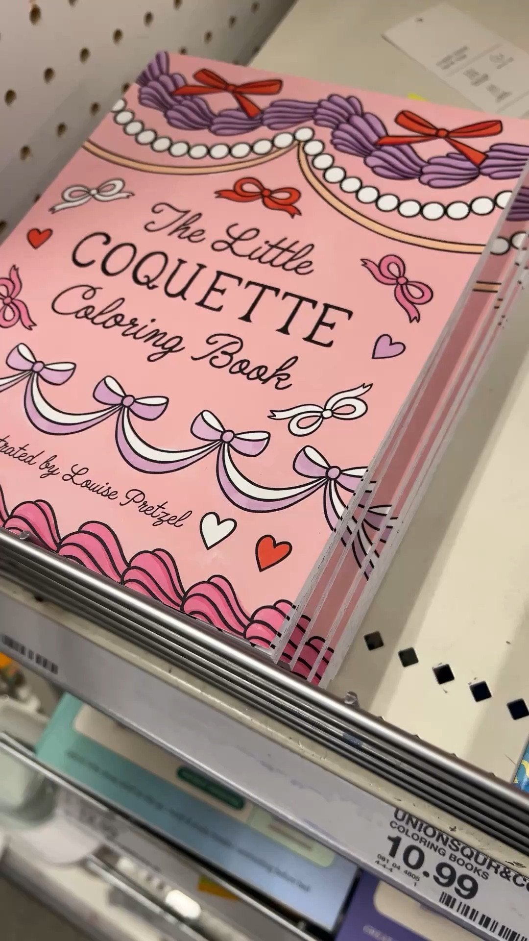 New coloring book! 

#targetfinds #targethome #stationery #pinkeverything #coquette 