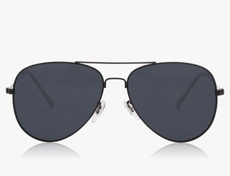 Sunglasses, black aviators, Sojos sunglasses 
