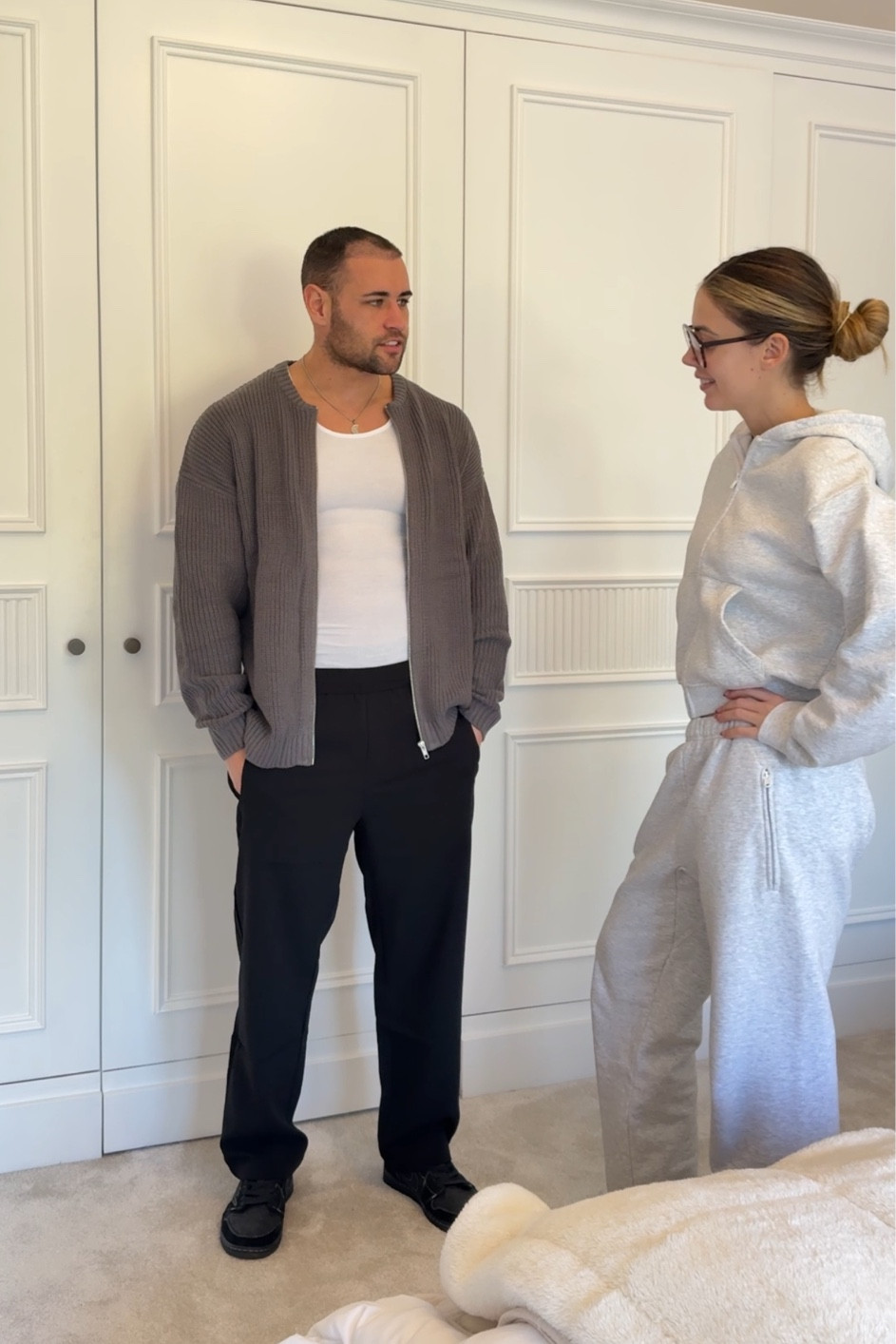 styling Kieran part 3. He wears a L30 W33 trouser and large cardigan 

#LTKmens #LTKwinter #LTKeurope