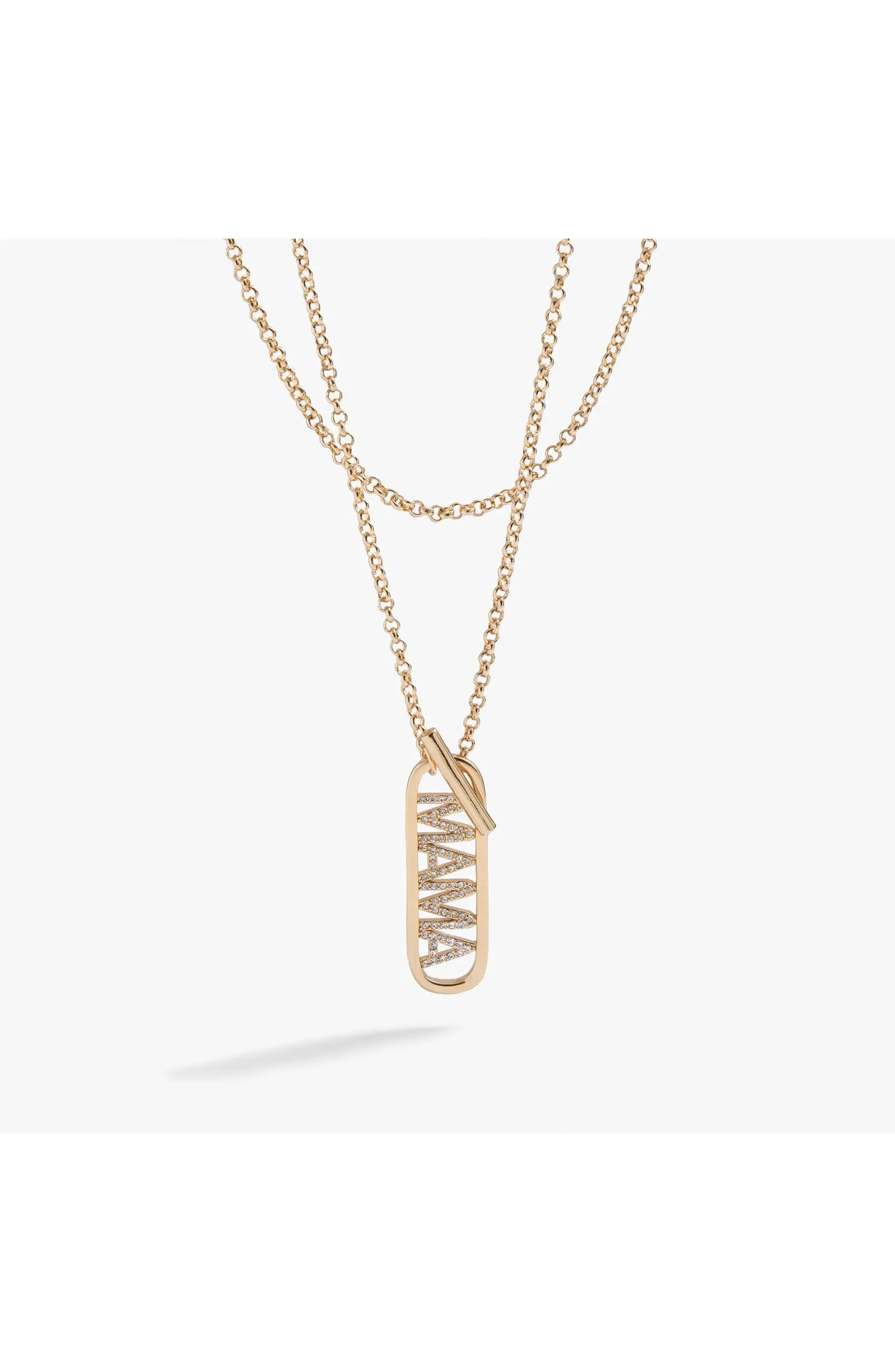Alex and Ani Mama Pave Toggle Necklace | Nordstrom | Nordstrom