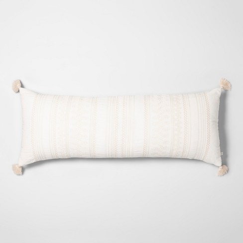 Lumbar Throw Pillow Sour Cream / Dog Bone - Hearth & Hand™ with Magnolia | Target