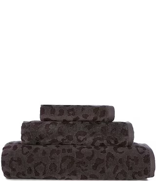 Luxury Hotel Essex Collection Jacquard Cheetah Print Bath Towel | Dillard's | Dillard's