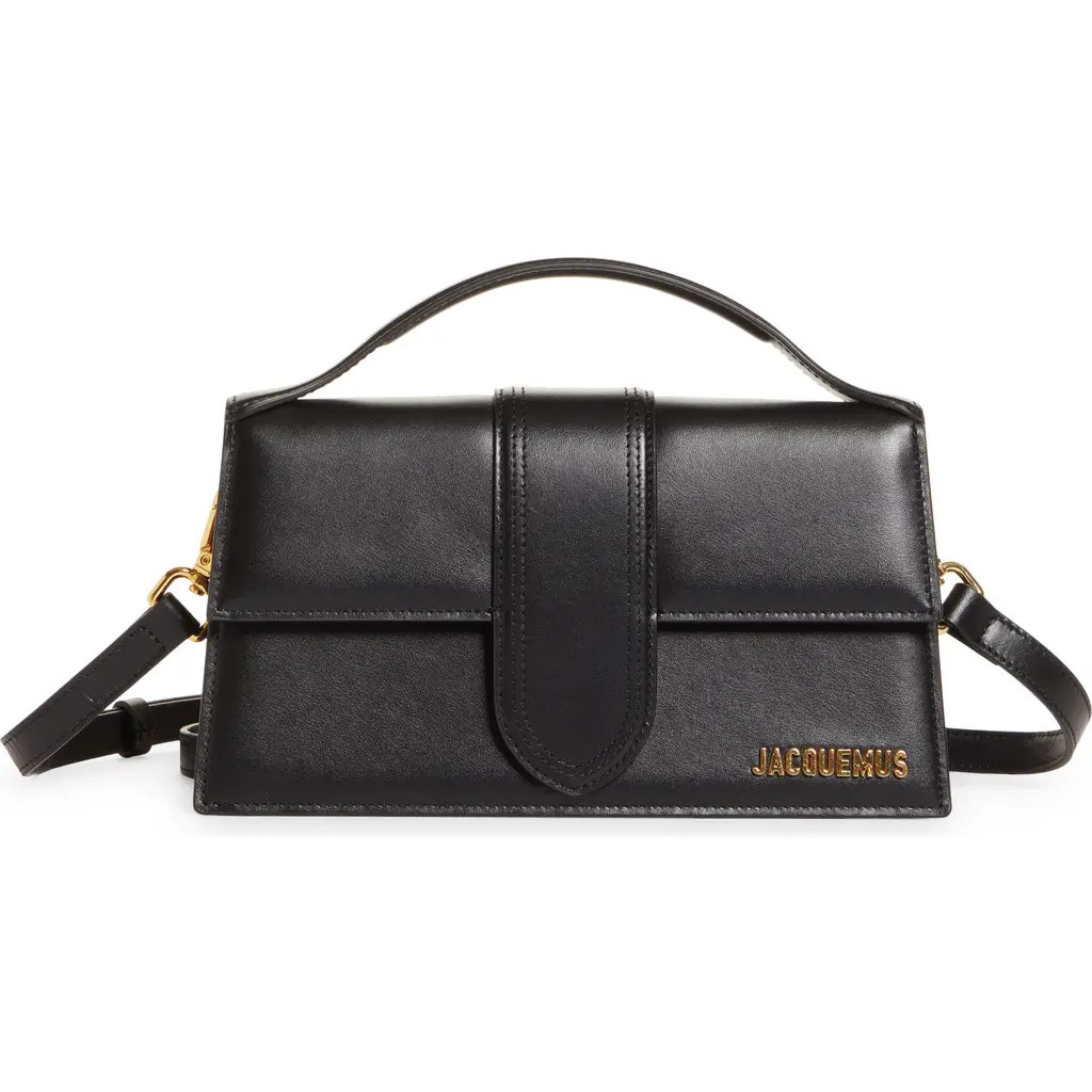 Jacquemus Le Bambino Grand Crossbody Satchel in Black at Nordstrom | Nordstrom