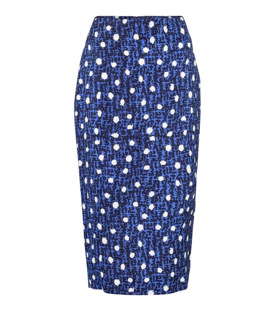 Kara polka-dot stretch-cady pencil skirt | Mytheresa (UK)