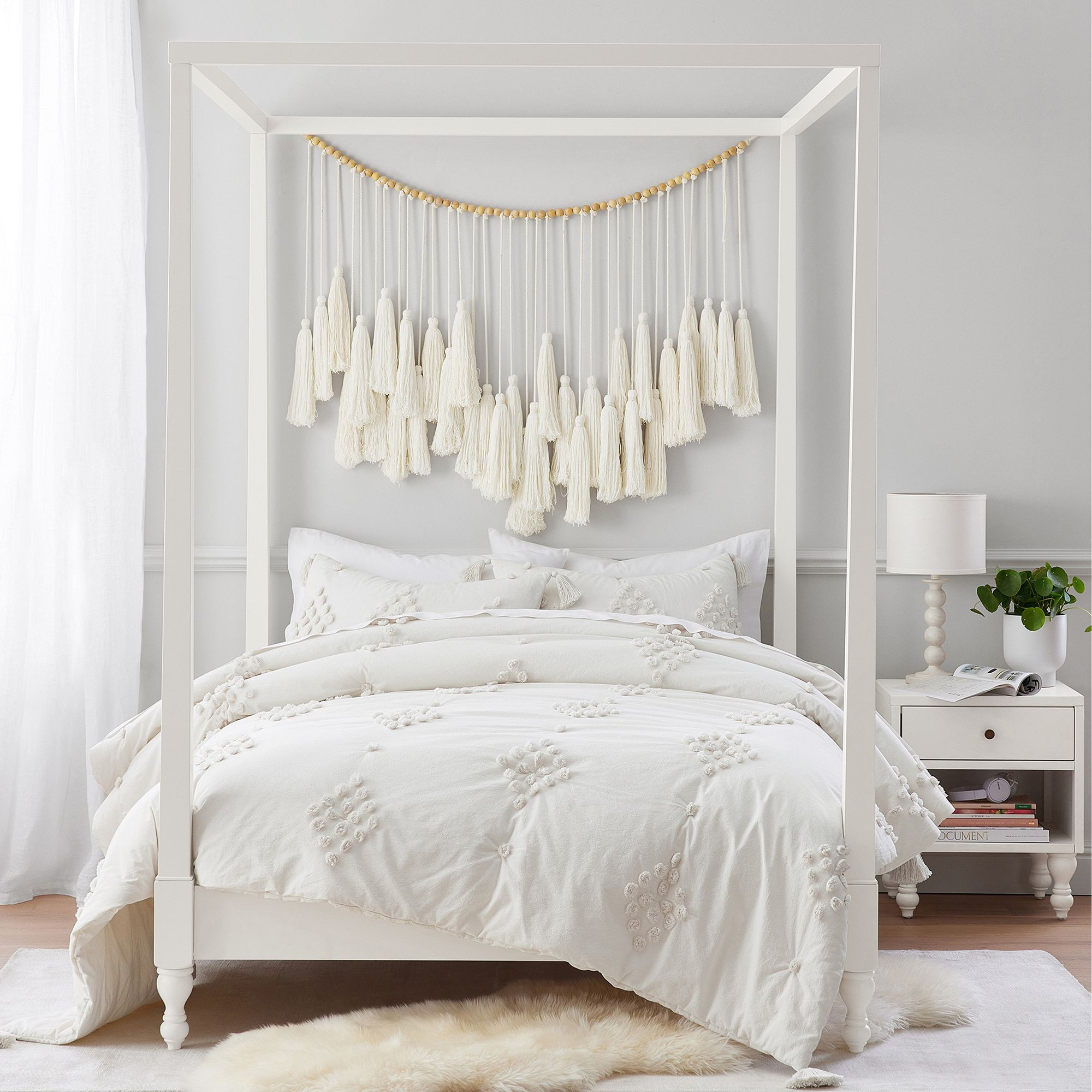 Bellevue Canopy Bed | Pottery Barn Teen