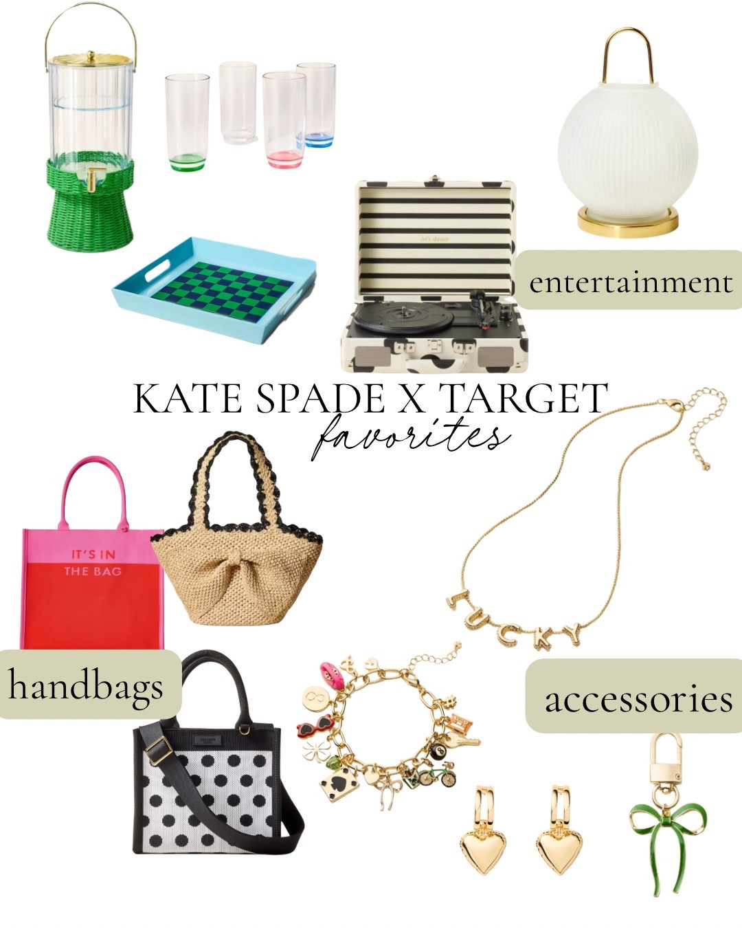 Kate Spade and Target are the perfect match! I loved so many things from their collab together 

#katespade #target #summer2025 

#LTKStyleTip #LTKParties #LTKSeasonal