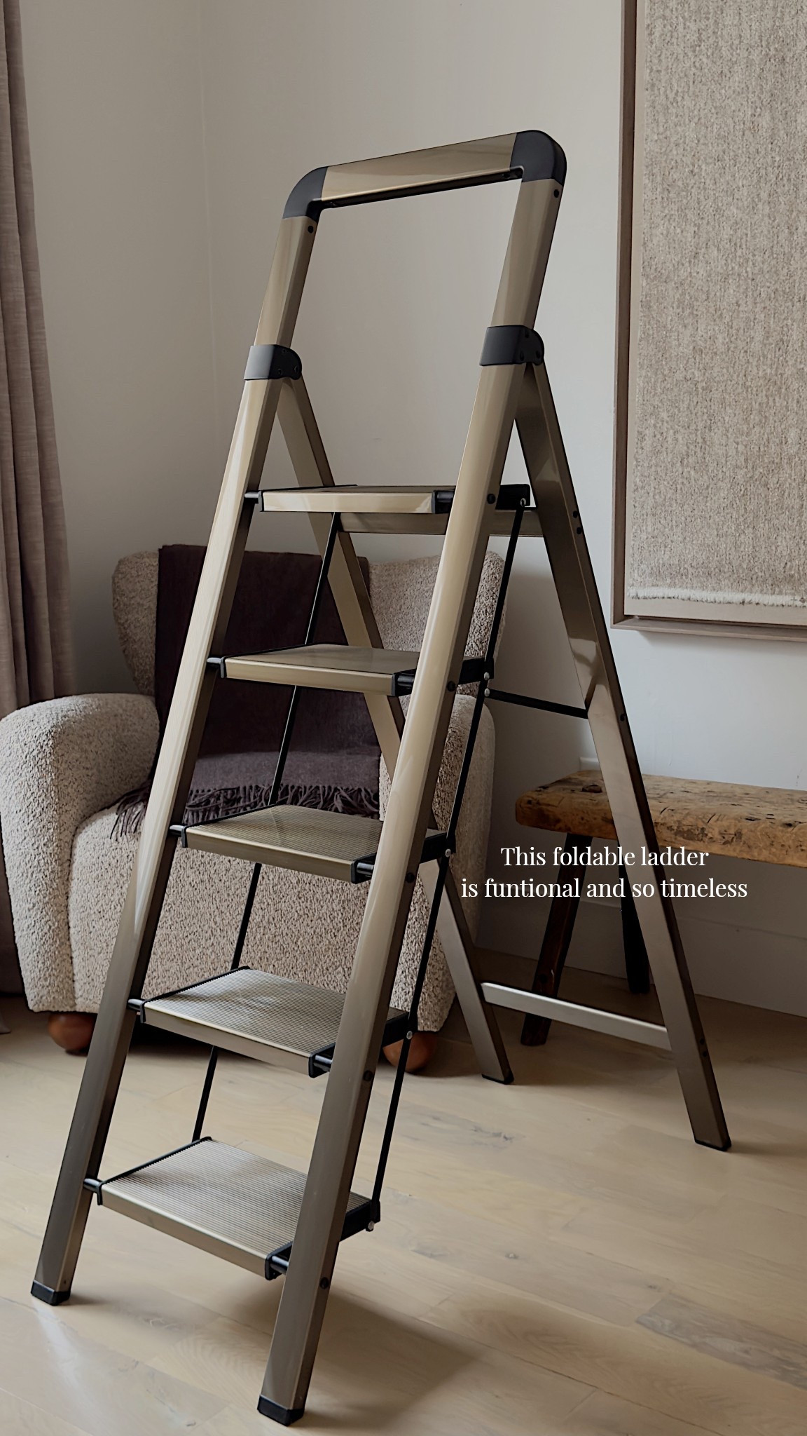 I would buy this ladder over and over again. Love how timeless it is and so functional too. 

Home decor 
Accent chair 

#LTKHome #LTKSaleAlert