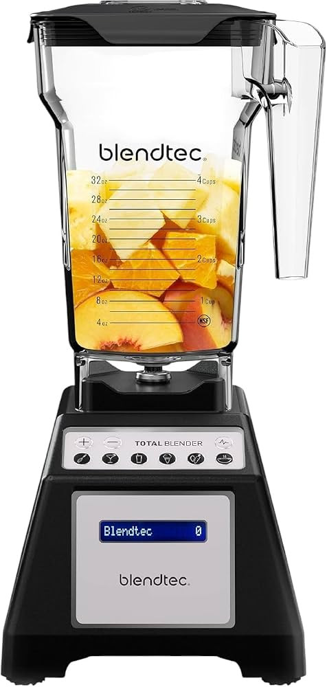 Blendtec Total Classic Original Blender and 75 oz FourSide Blender Jar - Kitchen Blender Bundle -... | Amazon (US)