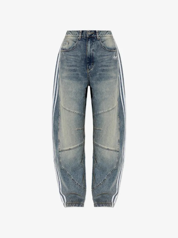 3-stripes tapered jeans | Farfetch Global