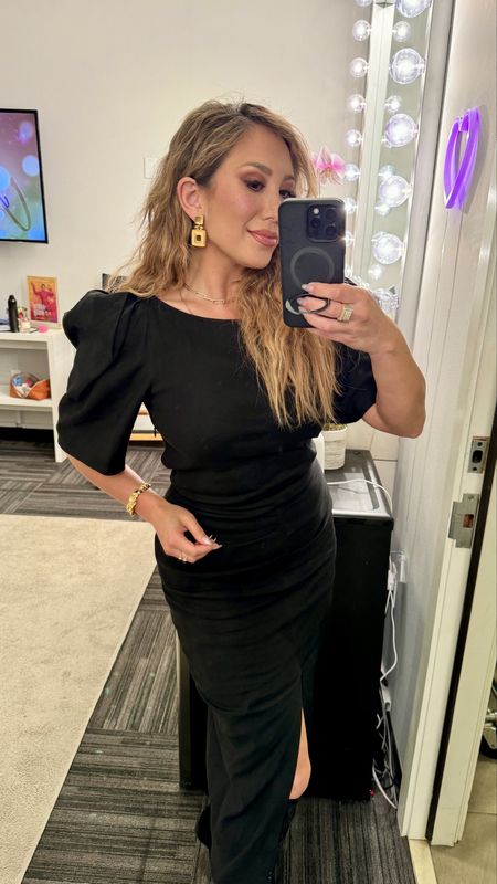 Can’t go wrong with a little black dress to either dress up or down! About to shoot The Jennifer Hudson Show, wish me luck! 🖤

#LTKworkwear #LTKMostLoved #LTKstyletip