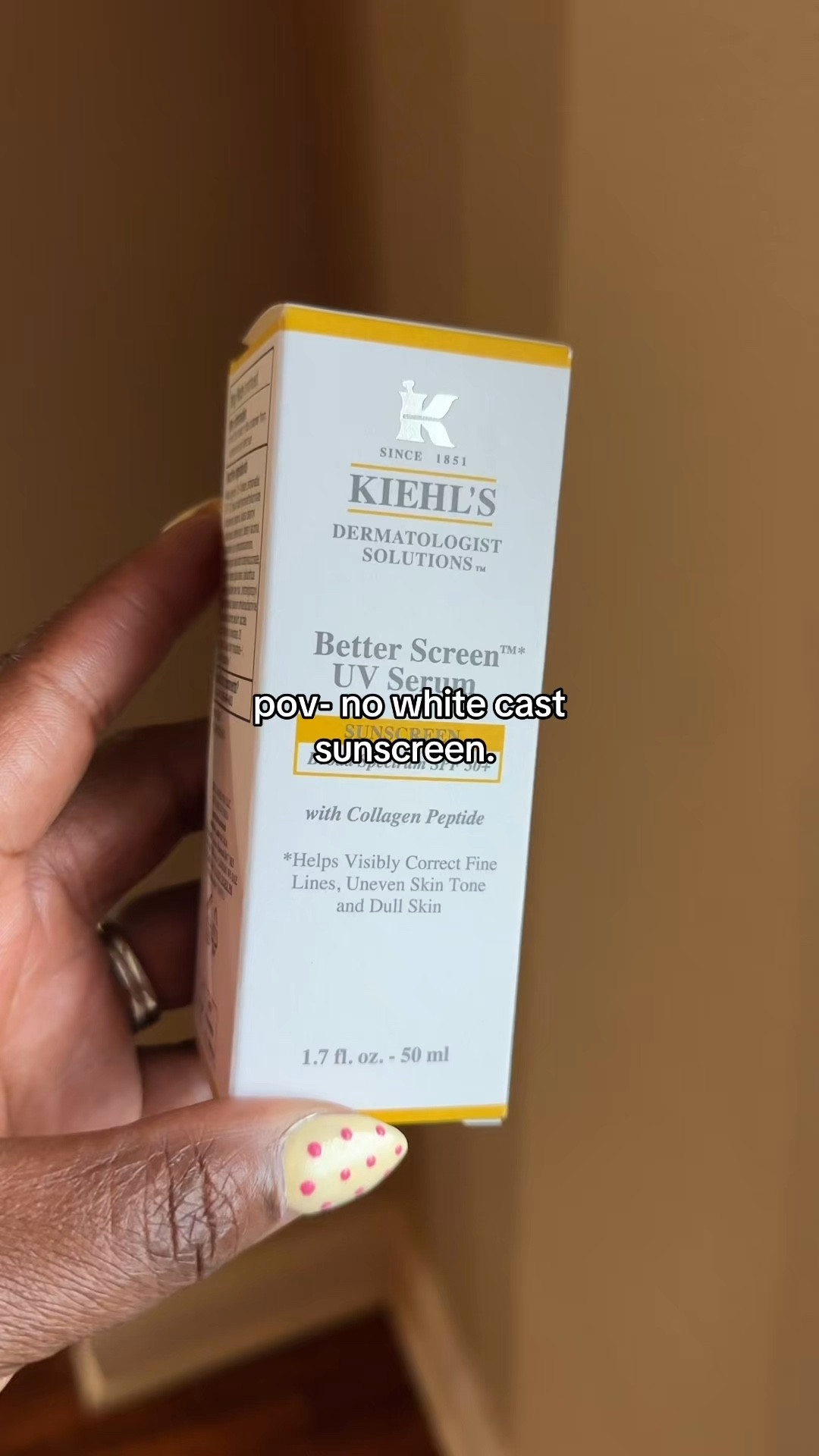 My new favorite sunscreen!! Light smell, no white cast, it’s EVERYTHING! ☀️

#fypシ #sunscreenreview #blackgirlsunscreen #kiehls 

#LTKBeauty