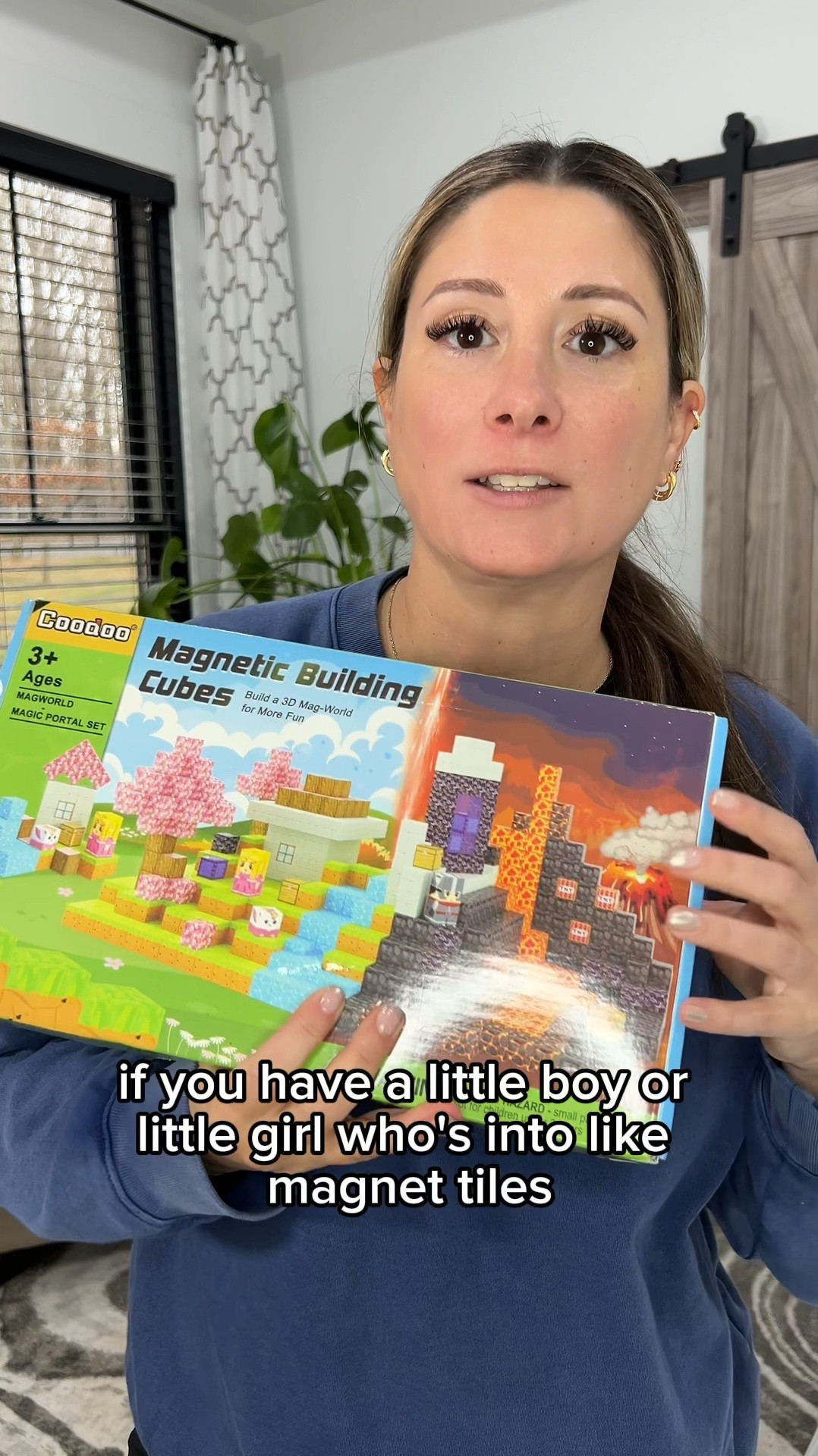 Let's face it, we might look like we're gonna be the "bad" moms this Holiday season if we're not gonna gift our kids this magnetic building blocks set! This one really looks like Minecraft in the flesh, so you better hurry before they sell out.
#giftguideforkids #buildingtoys #learningthroughplay #holidaygifts

#LTKGiftGuide #LTKStyleTip #LTKHoliday