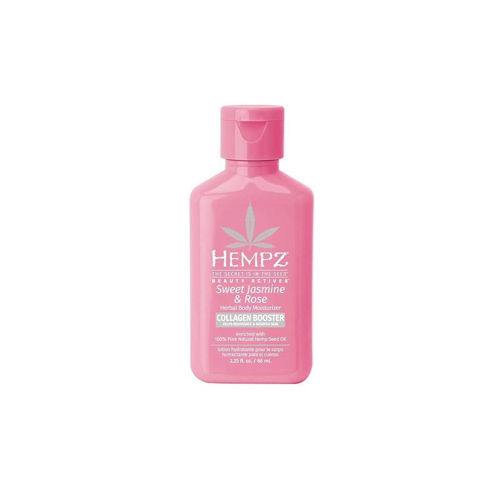 Hempz Mini Collagen-Infused Jasmine & Rose Body Moisturizer, 2.25 oz - Paraben-Free, Vegan, Cruel... | Amazon (US)