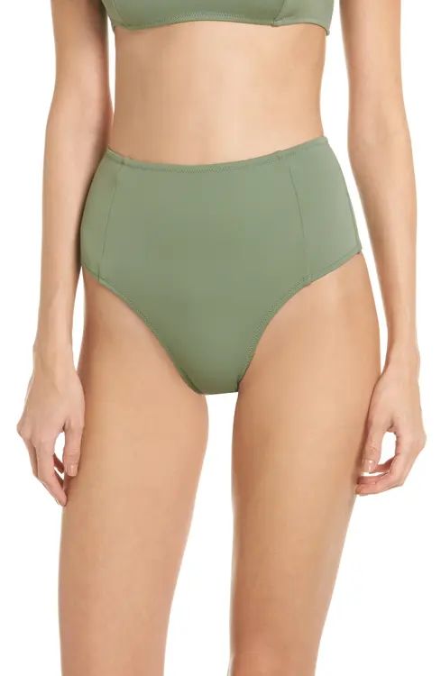 Solid & Striped The Jessica High Waist Bikini Bottoms | Nordstrom