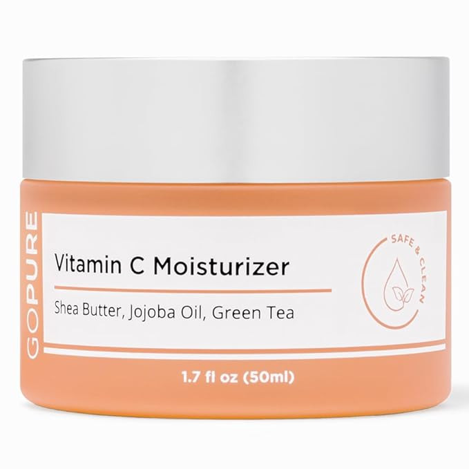 goPure Vitamin C Day Moisturizer - Anti-Aging Vitamin C Face Cream for More Radiant-Looking Compl... | Amazon (US)