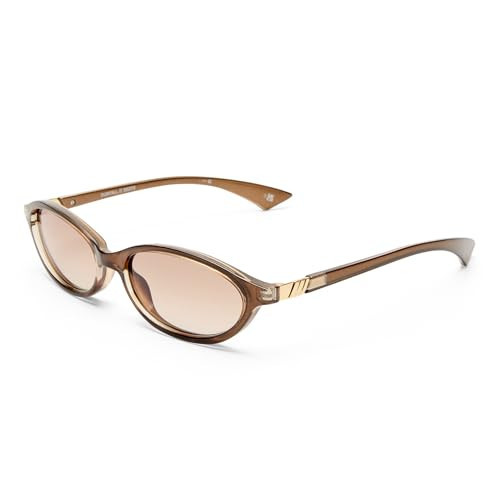 Le Specs Duskfall Sunglasses - Pearl Chocolate, Oval, Women's, Elegant and Flattering Style | Amazon (US)