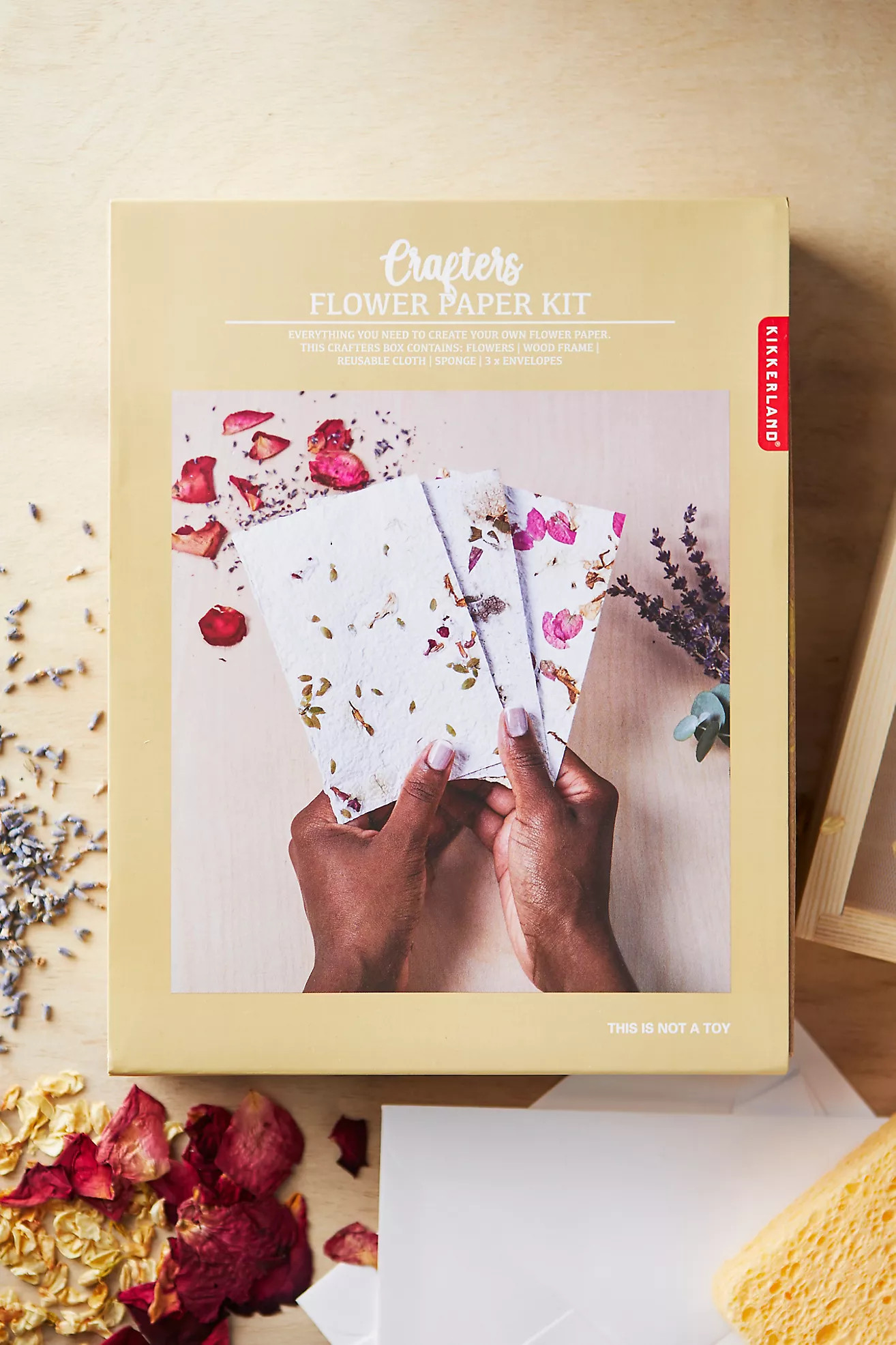 Floral Paper Making Kit | Anthropologie (US)