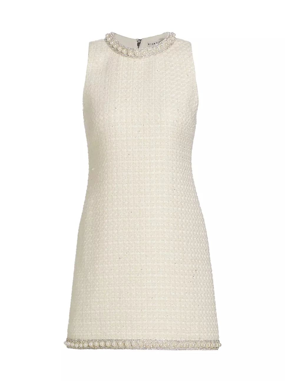 Coley Embellished Tweed Minidress | Saks Fifth Avenue