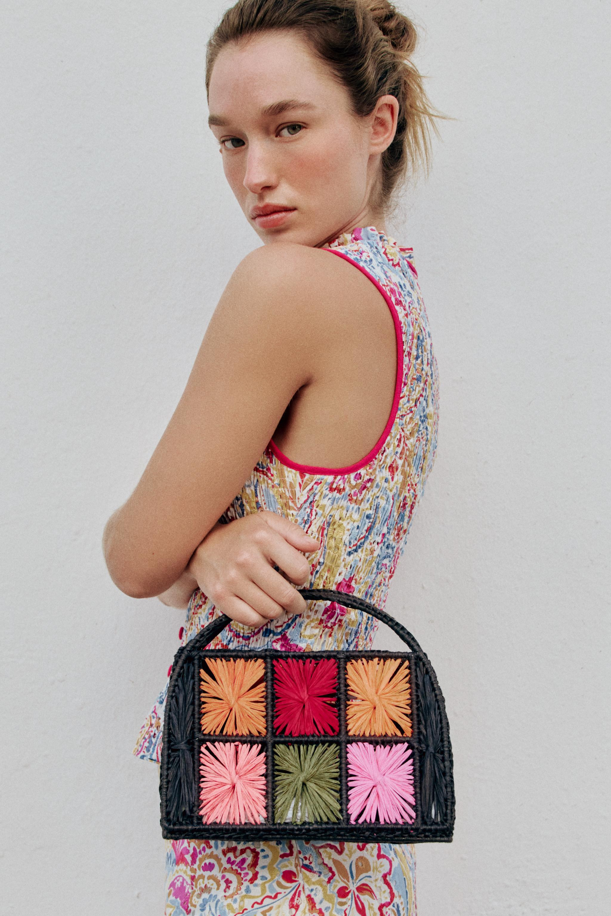 COMBINATION BASKET BAG | Zara US