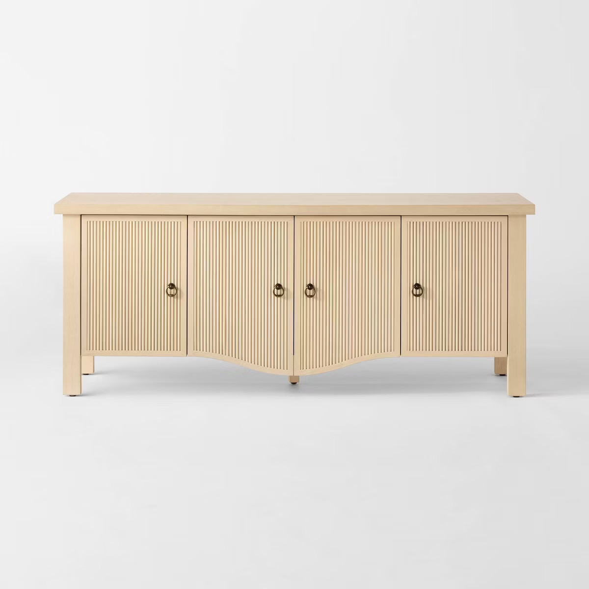 Elder Media Stand Natural - Threshold™ designed with Studio McGee | Target