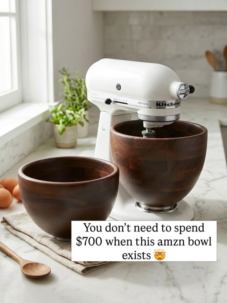 Amazon wood mixing bowl

#LTKSaleAlert #LTKMothersDay #LTKdayinmylife