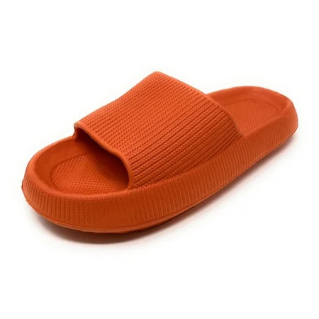 JEFFRICO Pillow Slides Cloud Slides For Women - Slip On Slides Comfort | Walmart (US)