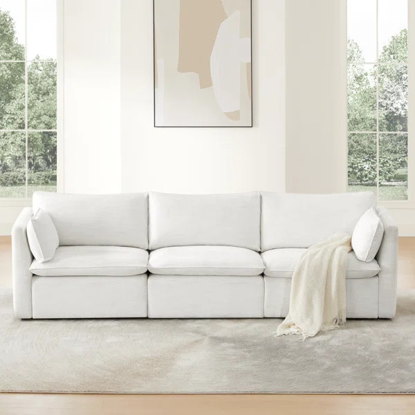 Greylan 114'' 3-Piece Modular Sofa | Wayfair North America