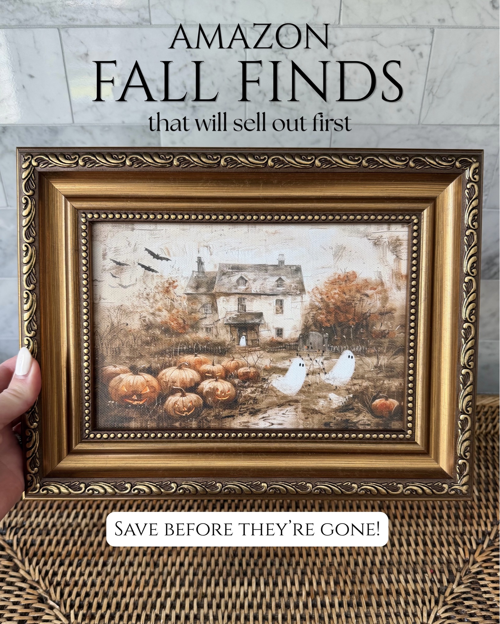 I’m not decorating for fall yet but want to share some of the new restocks and releases on Amazon! If you’ve had your eye on fall decor, don’t wait! The best pieces always disappear first 🧡❤️

Amazon fall decor, Amazon Halloween finds, Halloween porch decor, spooky decor, pottery barn halloween, Anthropologie Halloween, anthro Halloween #AmazonFinds #HalloweenDecor

#LTKSeasonal #LTKHome