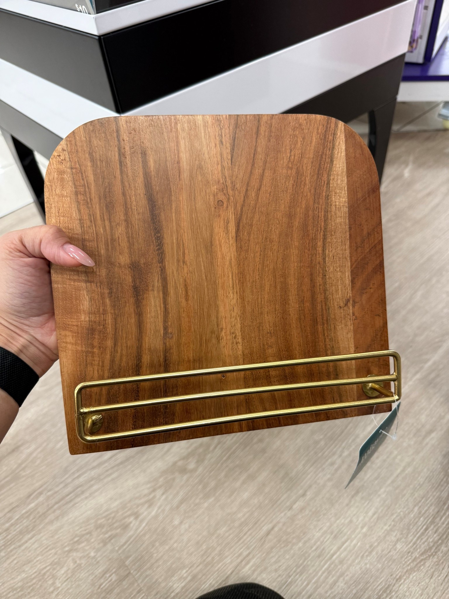 What a beautiful cookbook holder … it will look gorgeous in the kitchen 

#LTKHome