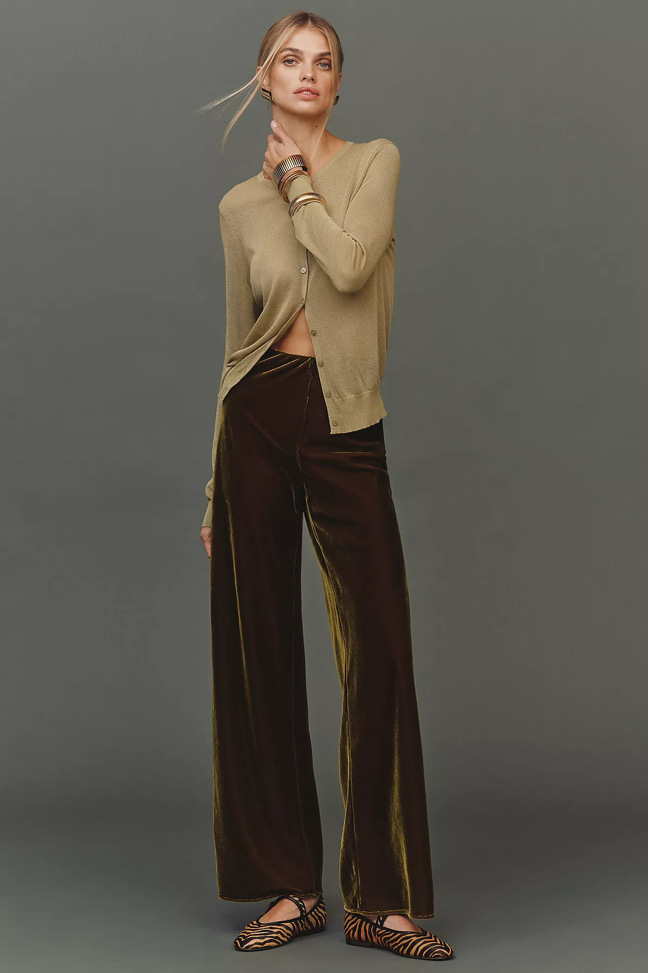 The Tilda Velvet Pants | Anthropologie (US)