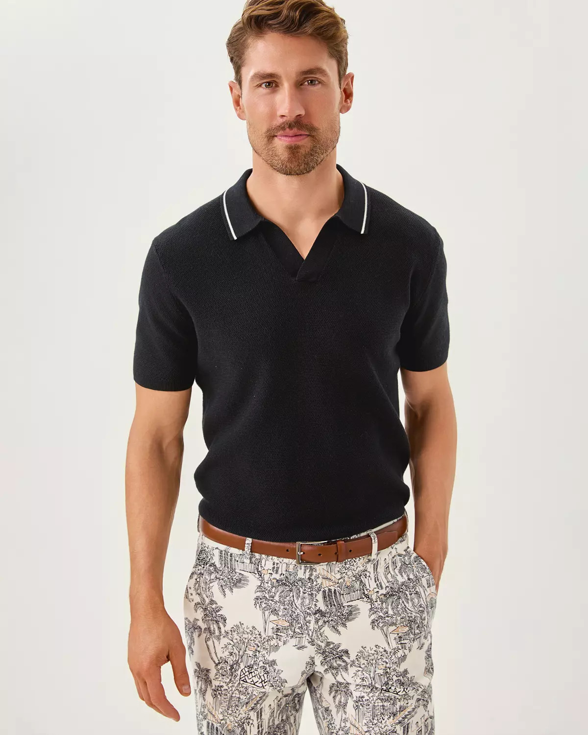 Men's Stuff Devonn Polo Sweater | Lilly Pulitzer
