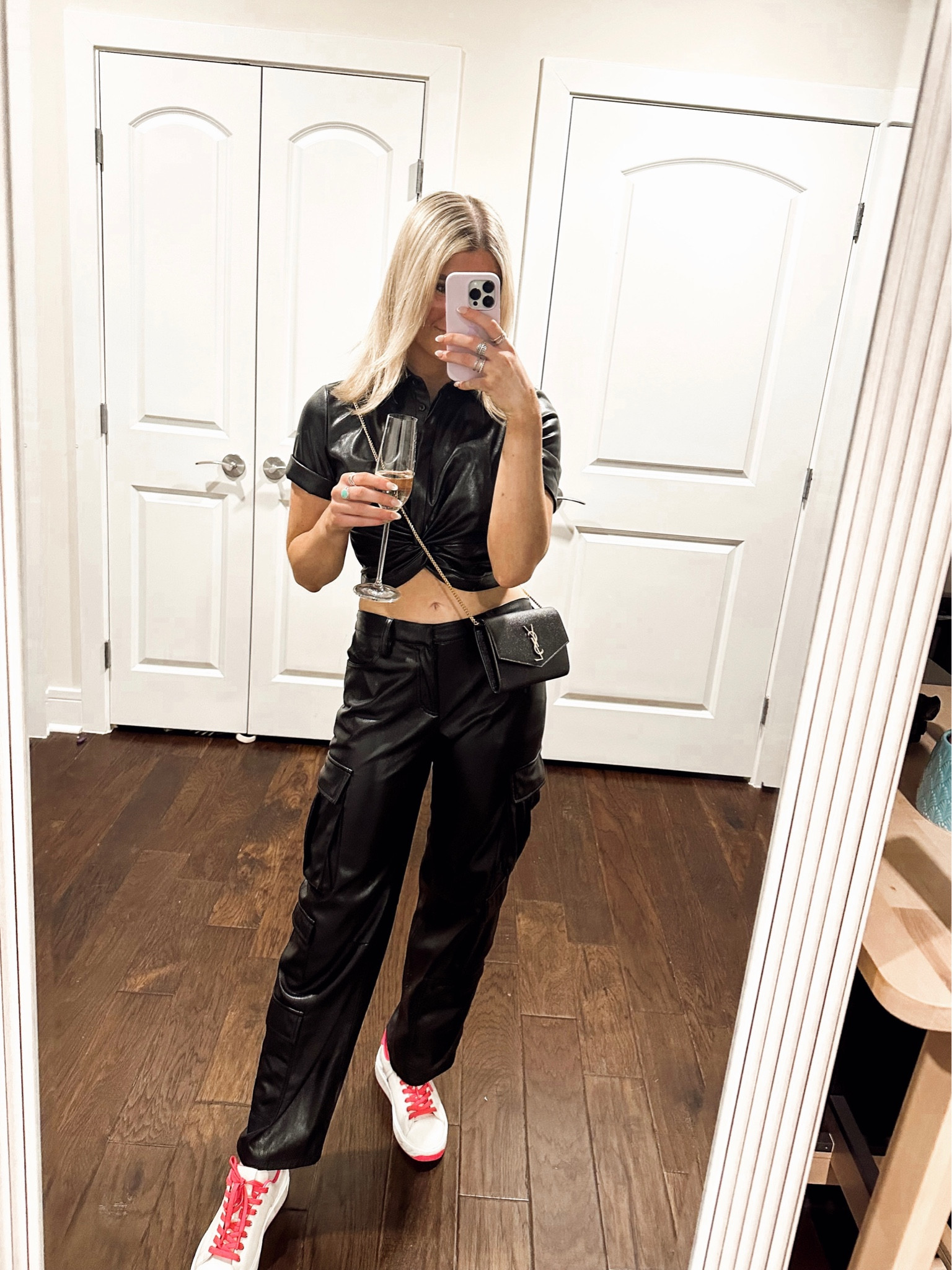 Faux Leather Pants Alice And Olivia Jogger Pants Alice Olivia Pete