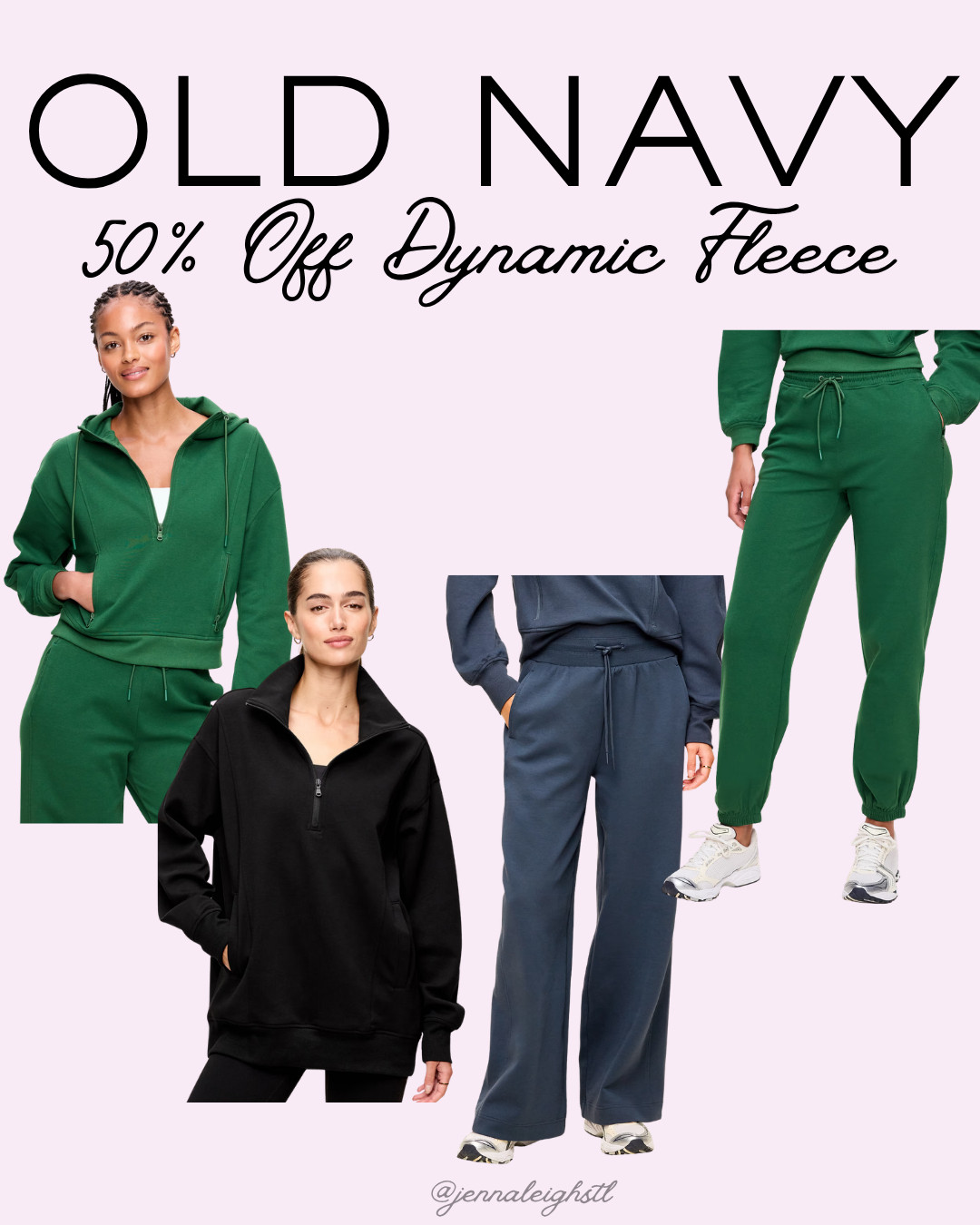 Today only! 🚨 Old Navy’s Dynamic Fleece is 50% off! Such a good time to grab some cozy fall favorites before the deal is gone. 

 #LTKActive #LTKSaleAlert #LTKMidsize