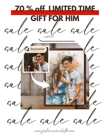 Posting this at 3 AM, sale only for 20 more hours! Save 70% off - what an incredible discount!!! Perfect Christmas gift, engagement gift, wedding gift, birthday gift, anniversary gift, Valentine’s Day gift! 

IN DEMAND. 5 PEOPLE BOUGHT THIS IN THE LAST 24 HOURS.
Price: $20.68+
Original Price:$68.95+
70% off sale for the next 20 hours
Customizable Watercolor Couple Portrait, Personalized Lovers Artwork on Framed Canvas, Unique Engagement Illustration Poster From Photo

Voted #1 Couple's Gift of 2022 

#LTKGiftGuide #LTKsalealert #LTKfindsunder50