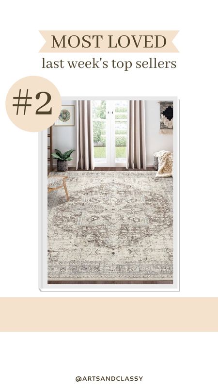 This boho area rug is one of this week’s most loved finds! I have this in my living room and love it. It’s from Amazon and on major sale right now !

#LTKHome #LTKSaleAlert