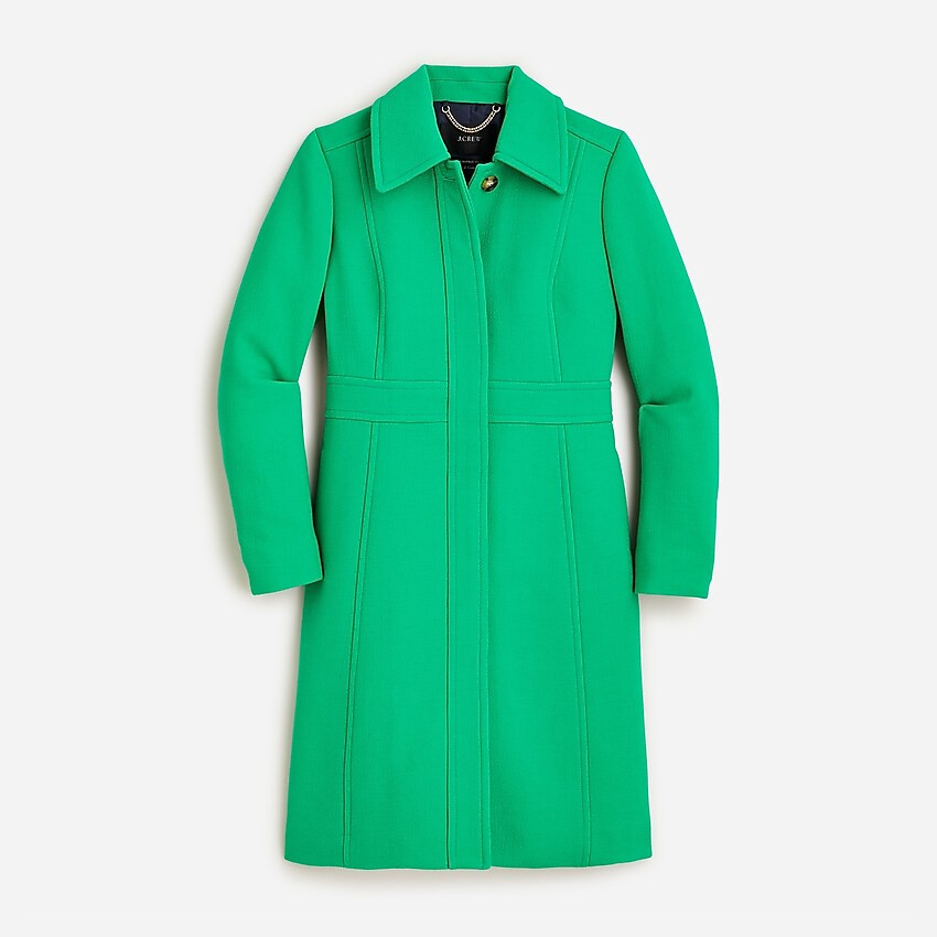 New lady day topcoat in Italian double-cloth wool | J. Crew US