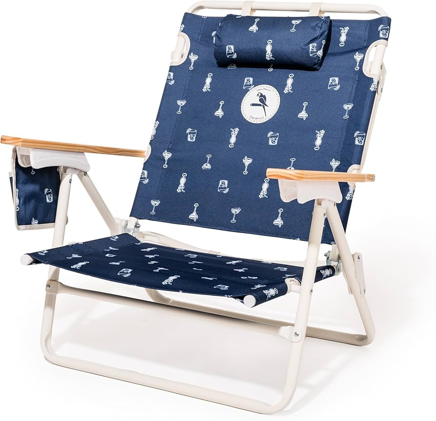 Business & Pleasure Co. Margaritaville Manana Backpack Beach Chair Lay Flat Reclining, Lightweigh... | Amazon (US)