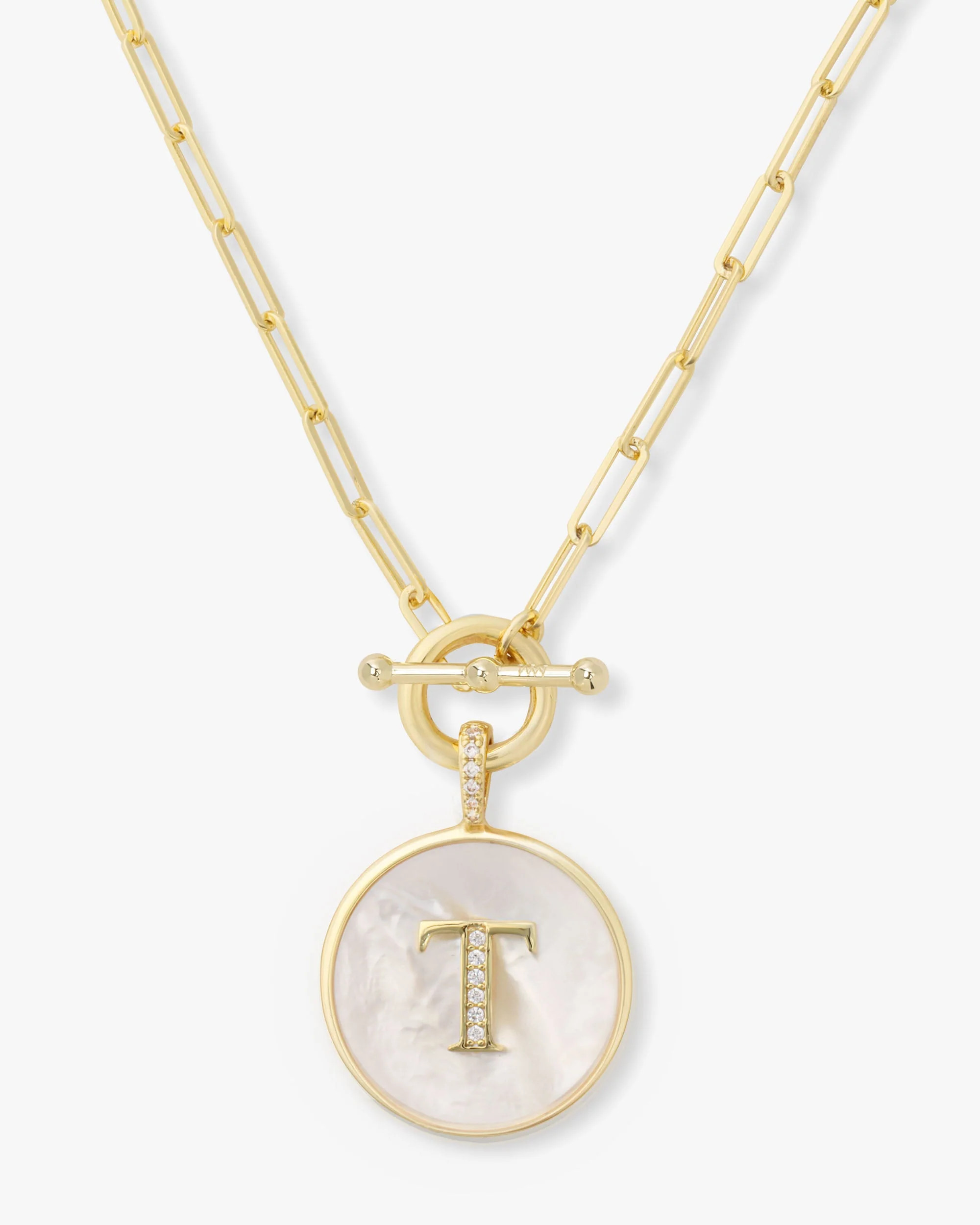Love Letters Medallion Necklace - Gold | Melinda Maria Jewelry