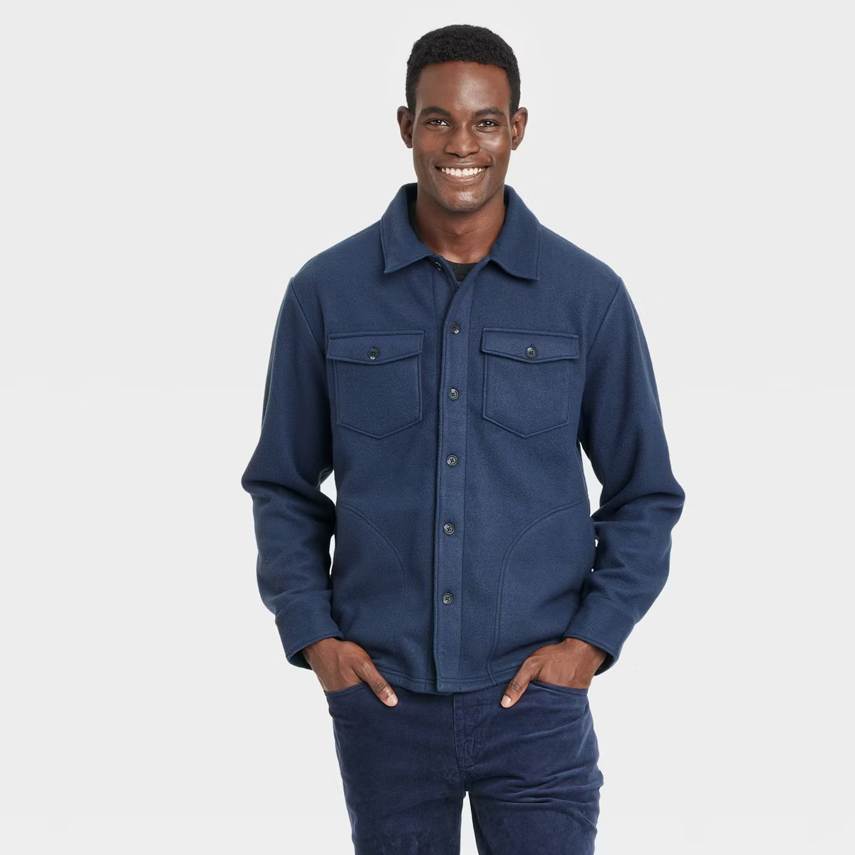 Men's Long Sleeve Shirt Jacket - Goodfellow & Co™ | Target